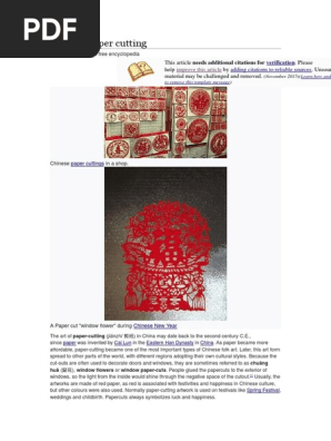 Chinese Paper Cutting