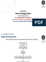 Heat Integration: Dr. Rajashekhar Pendyala