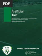 Artificial Turf Guidelines