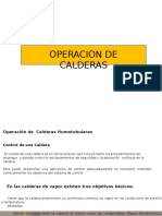 Operación de Calderas Humotubulares A Gas