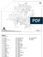 Mapa de Hidalgo Con Nombre Blanco PDF