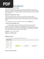 ISD Development Approach:: Data Synchronization Tasks