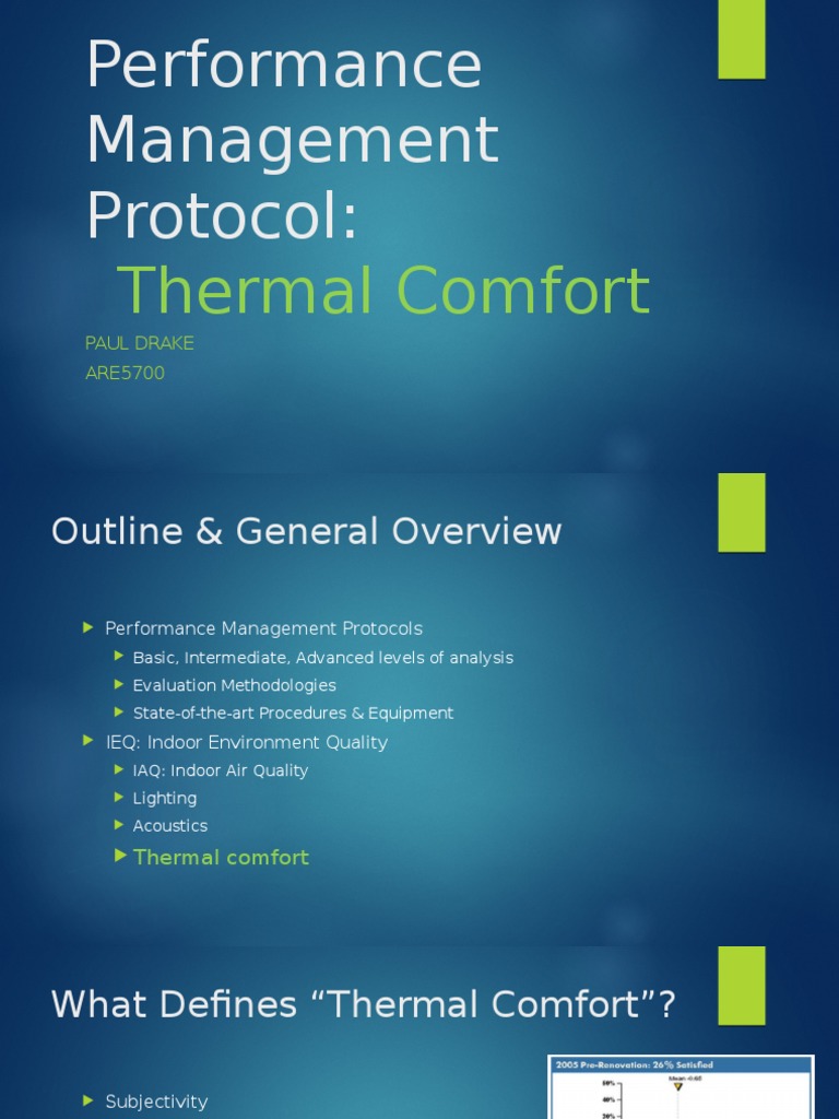 Thermal Comfort Management Guide | PDF | Hvac | Engineering Thermodynamics