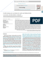 10.1016 J.partIC.2014.10.003 A Solids Mixing Rate Correlation For Small Scale Fluidized Beds