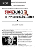 Rodrigo Gurgel _ a Linguagem Não Tem Limites_ - Rodrigo Gurgel