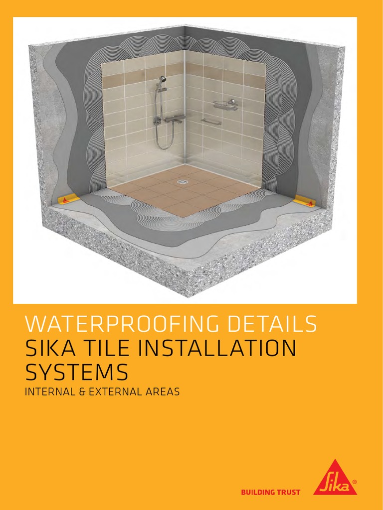 Sika Tile Installation Systems Waterproofing Details Booklet 0515 NZ ...