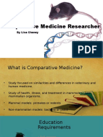 Comparative Medicine Researcher