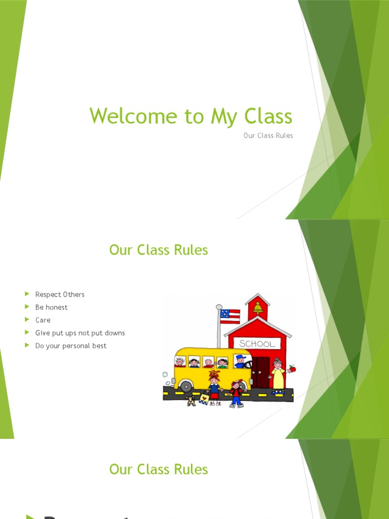 Class Rules | PDF
