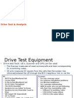 Drive Test & Analysis