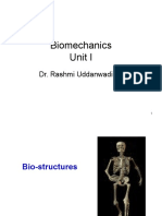 Biomechanics Unit I: Dr. Rashmi Uddanwadiker