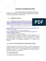 Sistema Nacional de Arbitraje