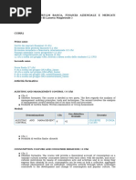 Corso Di Studi: WBF-LM Banca, Finanza Aziendale E Mercati FINANZIARI (Corso Di Laurea Magistrale) 2016