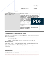 Lesson Idea/Topic and Rational/Relevance:: CEP Lesson Plan Form