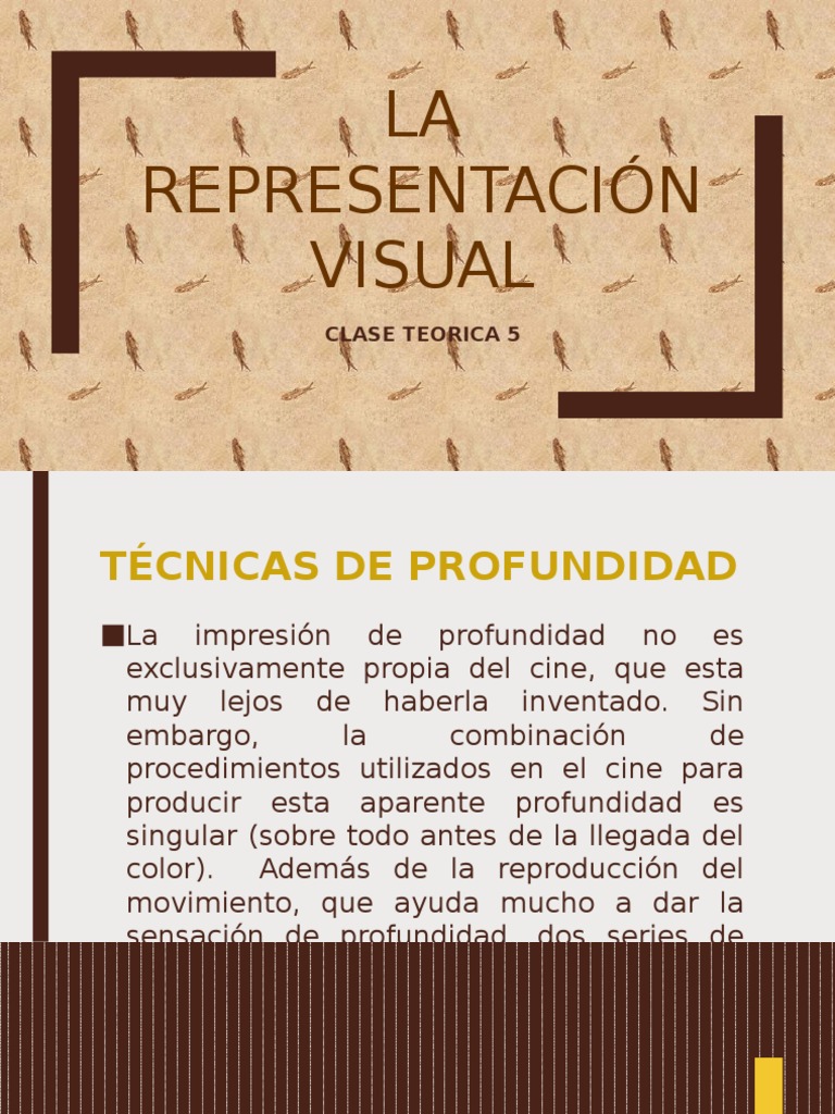 La Representación Visual | PDF | Perspectiva (Gráfica) | Artes (general)