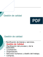 Gestión de Calidad