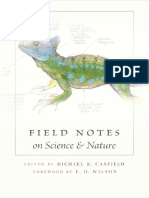 Field Notes On Science & Nature