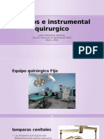 Equipos e Instrumental Quirurgico