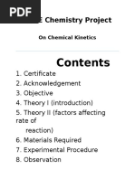 Documents - MX Cbse Chemistry Project Chemical Kinetics