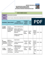 Carta Descriptiva Primeros Auxilios