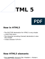 HTML 5