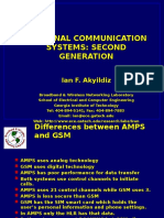 Personal Communication Systems: Second Generation