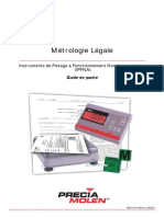 Métrologie Légale: Instruments de Pesage À Fonctionnement Non Automatique (Ipfna)