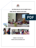 Dokumentasi Program Jaya Waris Fasa 1