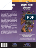 d20 Alderac Entertainment Group Dawn of The Serpent