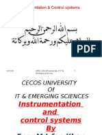 Instrumentation and Control - Lecture 1