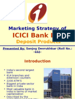 14149864 ICICI Bank Markeing Strategies