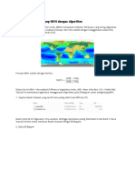 ER Mapper - Menghitung NDVI Dengan Algorithm