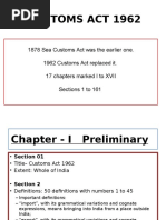 Customs Act 1962