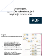 Predavanje - Vezani Geni I Rekombinacije