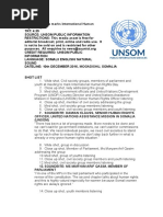   Somalia marks International Human Rights Day