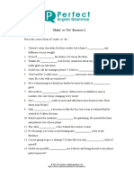 Make or Do Exercise 2 PDF