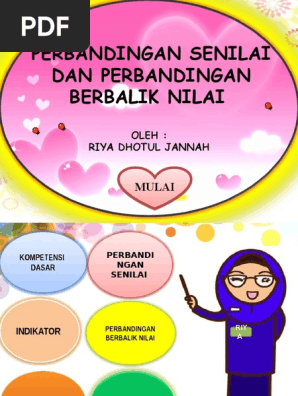 Ppt Perbandingan Senilai Dan Berbalik Nilai New