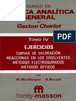 Curso de Quimica Analitica General - Vol 4 Ejercicios - Gaston Charlot - 2ed PDF