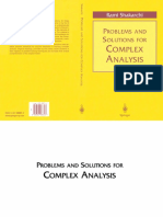 Rami Shakarchi, Serge Lang-Problems and Solutions For Complex Analysis-Springer (2008)