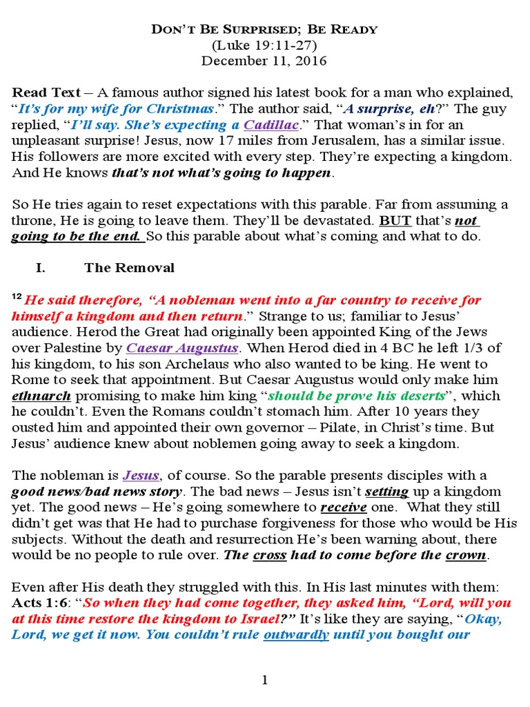 luke-19-11-27-don-t-be-surprised-be-ready-pdf-jesus-religious