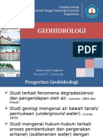 2. Pengenalan Geohidrologi