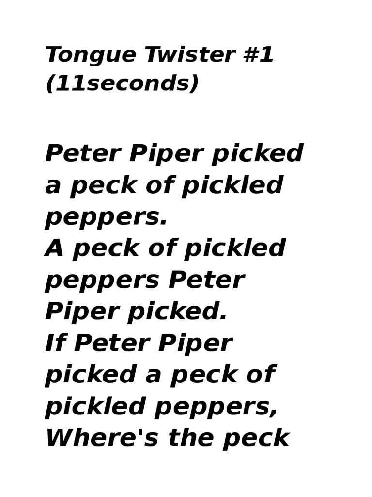 Tongue Twister 1 (11seconds) PDF
