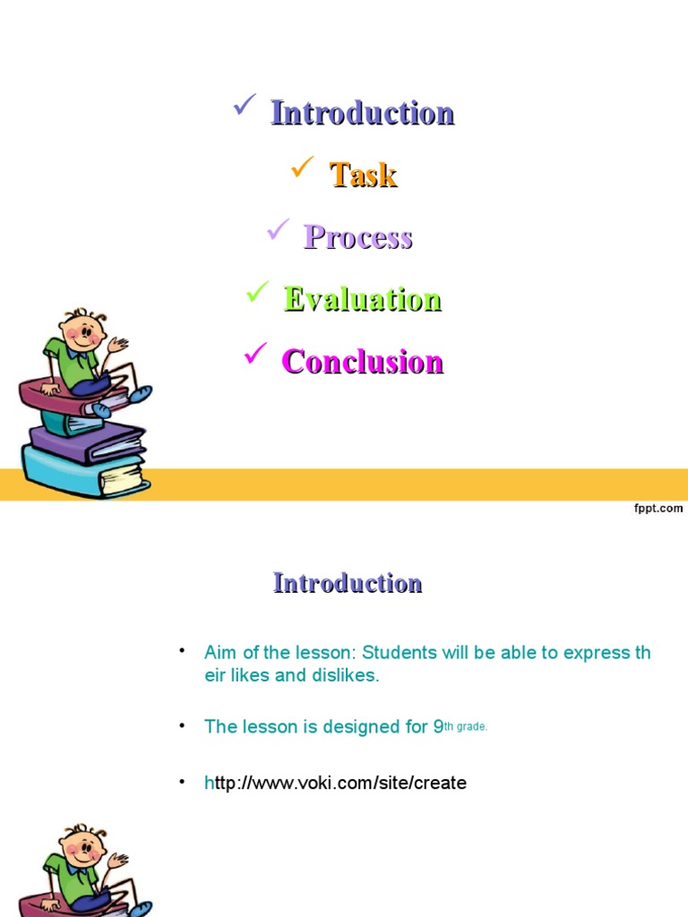 Task Process Evaluation Conclusion | PDF | Education Theory | Applied ...