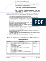 TVJV Standard Method Statement Rev. 4