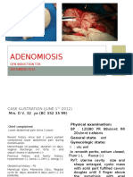 Adenomiosis Gyn Induction