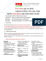 20140422- Đe Cương Đo Chuyển Vi Cdm Trong Giai Đo Ạn Thi Công Phần Ngầm