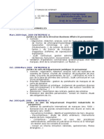 Cv Juriste