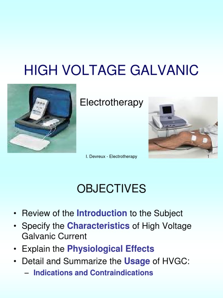 High+Voltage+Galvanic+Current+lecture.pdf Pain Health Sciences