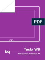 Tutorial Actualizar Tesla W8 Win 8.1 PDF