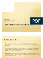 Overview of Cloud Computing