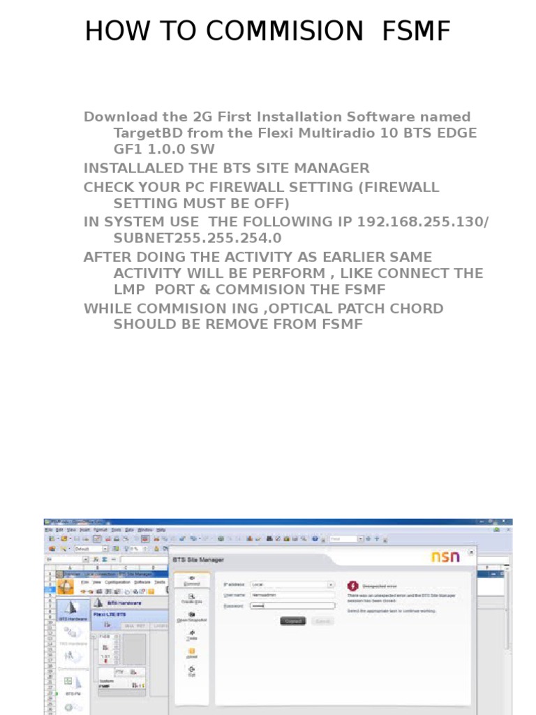 How to Commision Fsmf